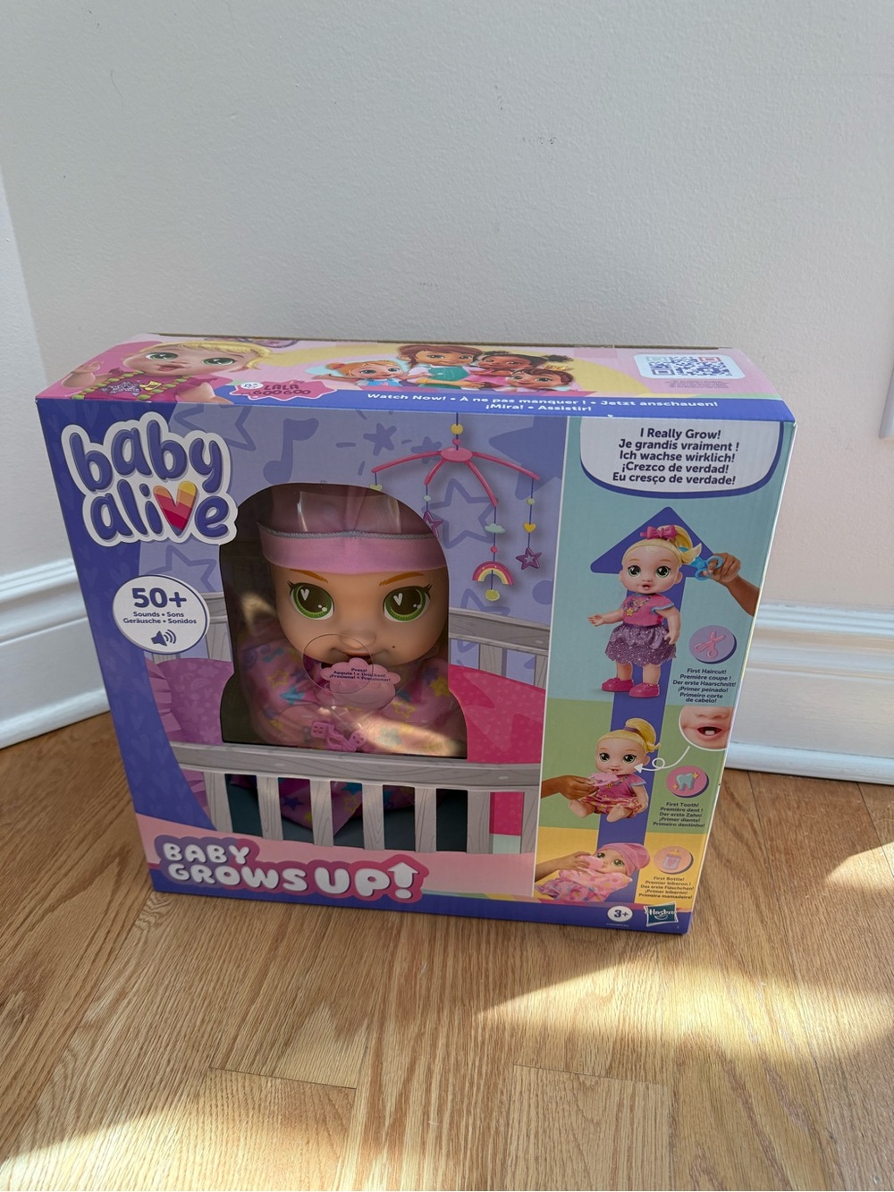 Nwt Baby Alive Baby Grows Up LaLa GooGoo Interactive Baby Doll